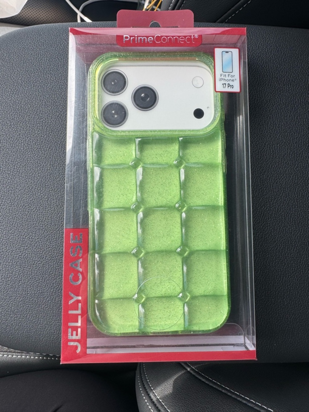 Green Jelly Case for iPhone 17 Pro